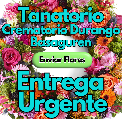 Envío Urgente de Coronas, ramos y centros funerarios al Tanatorio durango-basaguren